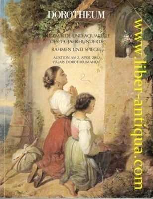 Ölgemälde und Aquarelle des 19. Jahrhunderts - Rahmen und Spiegel - Auktion am 2