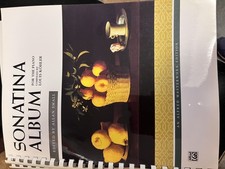 Alfred Sonatina Album Intermediate/Early Advanced Piano 1710C EUC spiral bound