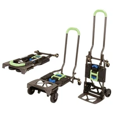 New Cosco 2-in-1 Folding Hand Truck Dolly Cart 300/600 lb Capacity