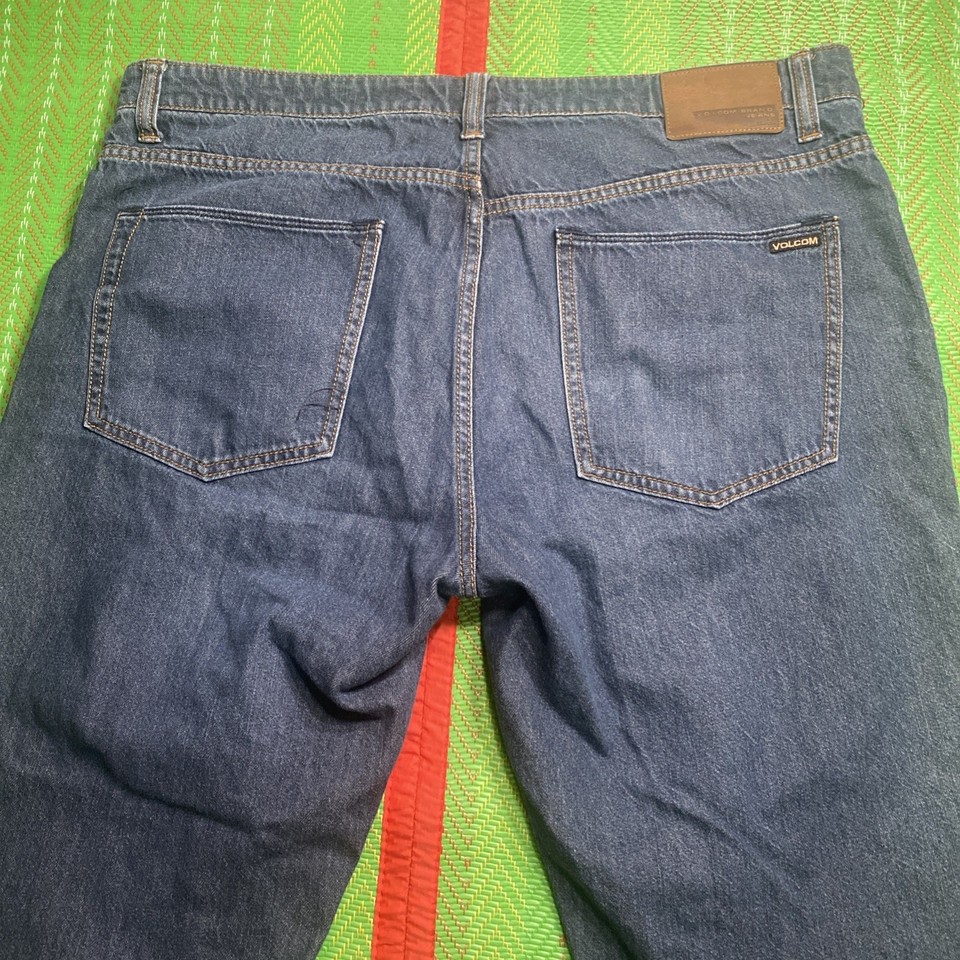 Jeans Legging Volcom Liberator - Bleu, Taille 30 Femme, Mid Rise - Neuf Avec étiquettes