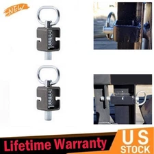 2 pcs Heavy Duty Spring Pin Latch Lock Assembly, Metal Spring Loaded Latch Pin