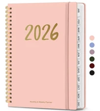 2026 Planner, Weekly and Monthly Planner for Women, January 2026 - December 2...