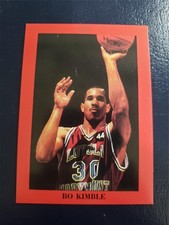 Bo Kimble Loyola Maramount Rookie 1990 Roundball Press Hank Gathers #44 Memory