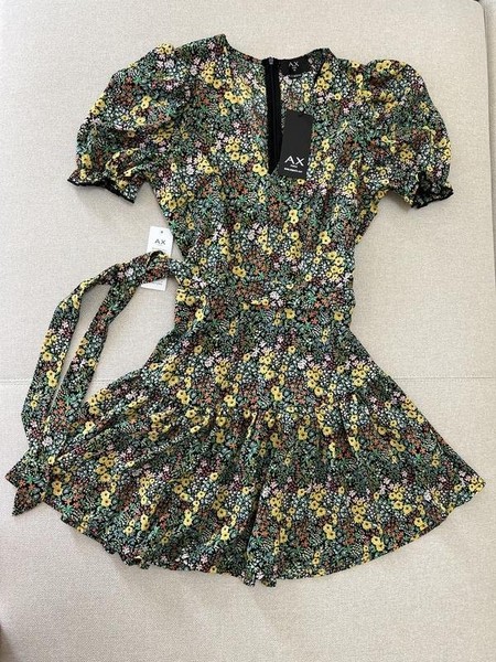Women Armani Exchange Dress Multicolor Polyester #55FZ