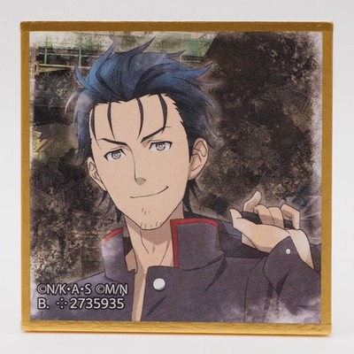 Rintaro Okabe Monogatari Serie Steins;Gate 15th Collab Shikishi Bandai kk679