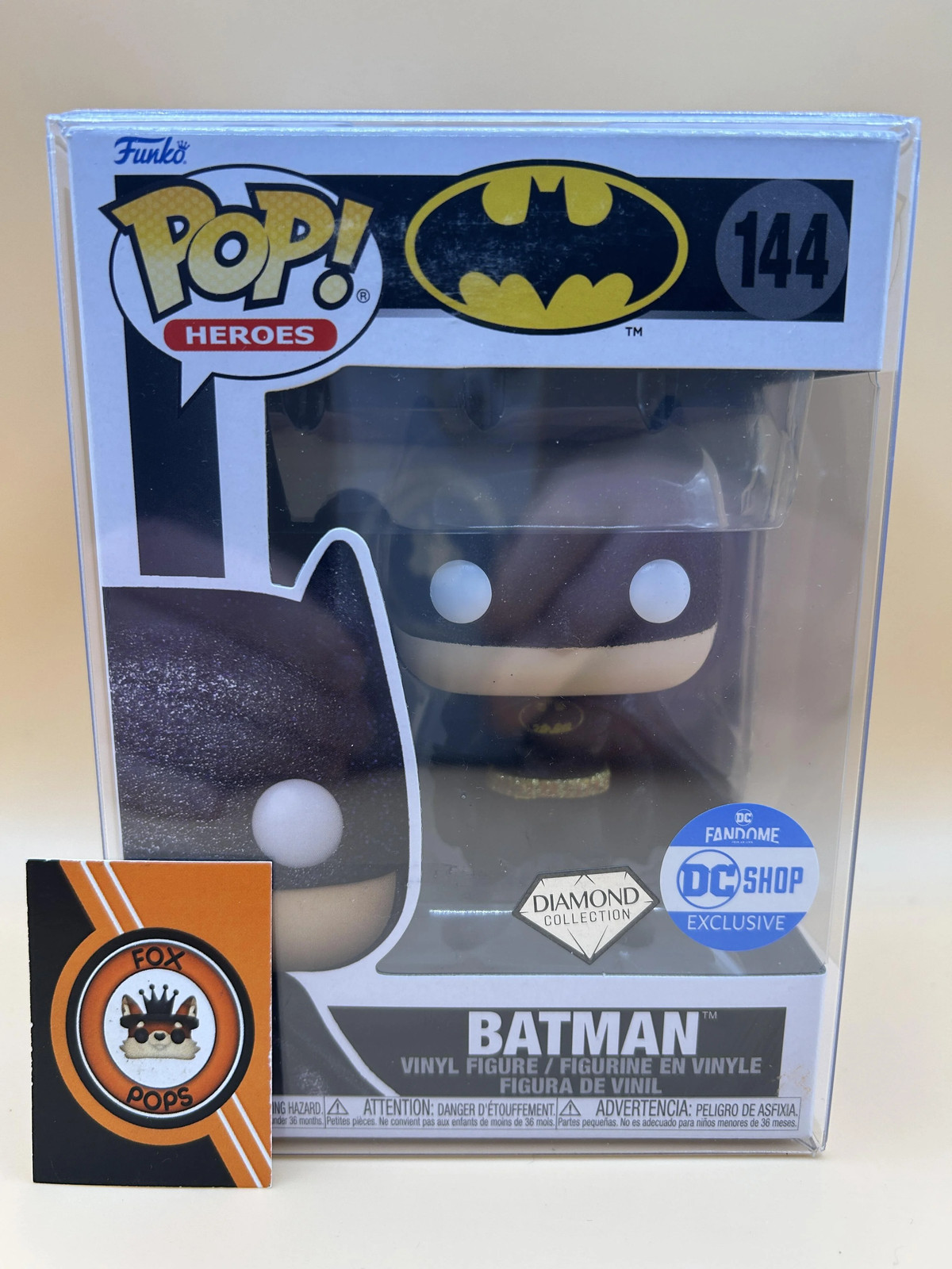 Batman Funko Pop #144 Diamond - DC