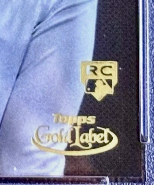 2019 Topps Gold Label - Fernando Tatís Jr. RC Class 2 Blue/99 PSA GEM 10-Padres! view 3