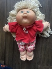 Cabbagepatch Kids Blonde Hair Doll with Blue Eyes