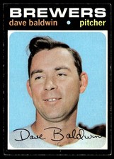 1971 Topps Dave Baldwin -- Milwaukee Brewers #48