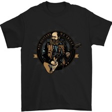 Gildan / Casual Classics Camiseta Acústica de Hombre 100% Algodón Negro