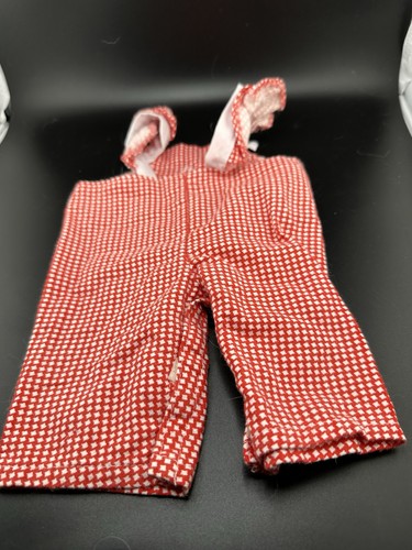 Vtg 1983 Cabbage Patch Kids Red White Plaid With Lacey Shirt Romper Coleco - Picture 11 of 15