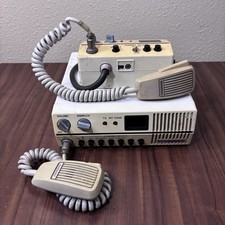 Vintage Gemtronics GT-5510 Marine Transceiver CB Radio W GT-5520 Control Unit