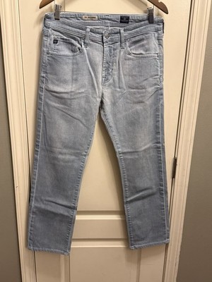 AG Adriano Goldschmied Jeans Matchbox Slim Straight Mens 31x29 Blue