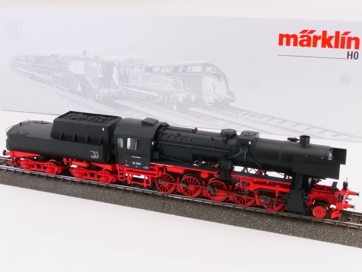 Märklin 39530 Steam Locomotive BR 52 1530 mfx+ Digital Sound Mint! OVP H0