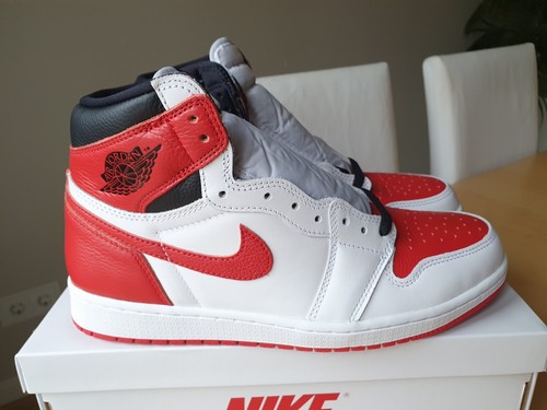 NEU Nike Air Jordan 1 Retro High Og Heritage 43 US 9,5 555088-161 Ovp - Bild 4 von 10