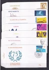 [LG79605] Belgium Nice Lot FDC First Day Cover UNG