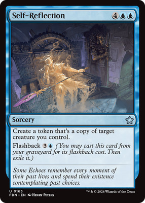 MTG - Self-Reflection - Foundations - NM - EN - Foil
