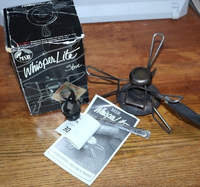 MSR Whisper Lite | Backpacking Stove Camping White Gas Ultralight USED