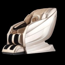 FJ-8000 Space Smart Chair AI-3D Heated Zero Gravity Massage Recliner Beige