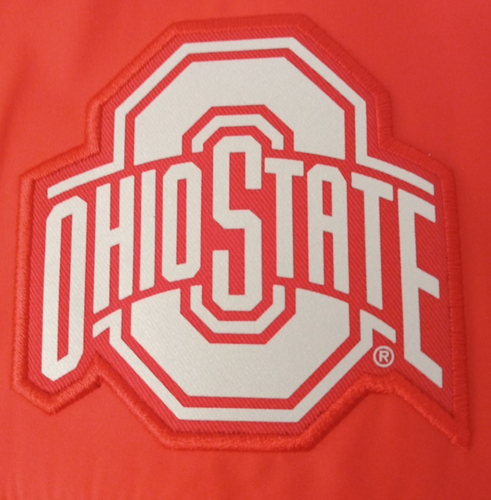 2015 Nike Therma Fit Unisex Full Zip Ohio State, Fleecejacke rot grau Größe XXL - Bild 6 von 16