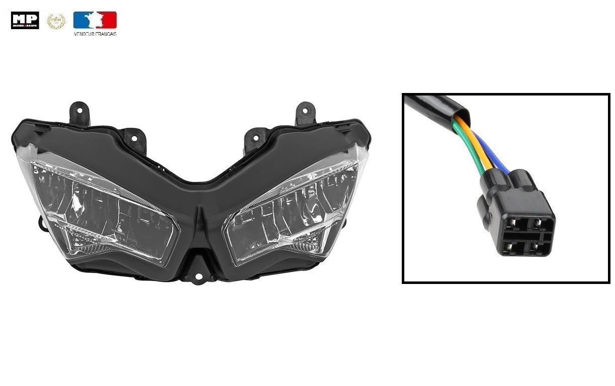 Phare à Leds Éclairage Nocturne Confortable Kawasaki Ninja 400 2022