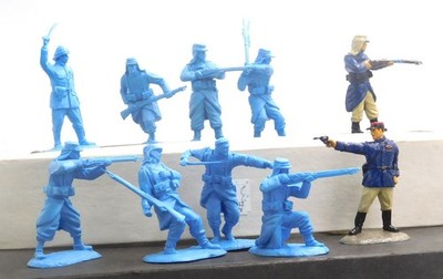 Conte Collectibles 54mm French Foreign Legion 10 Figures Two Collectored Painted