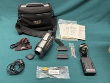 JVC MiniDV Digital CyberCam Camcorder GR-DVF11U with Charger- Tested Working