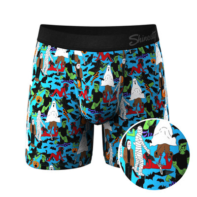 Shinesty ''The Monster Smash'' Halloween Ball Hammock  Pouch Underwear