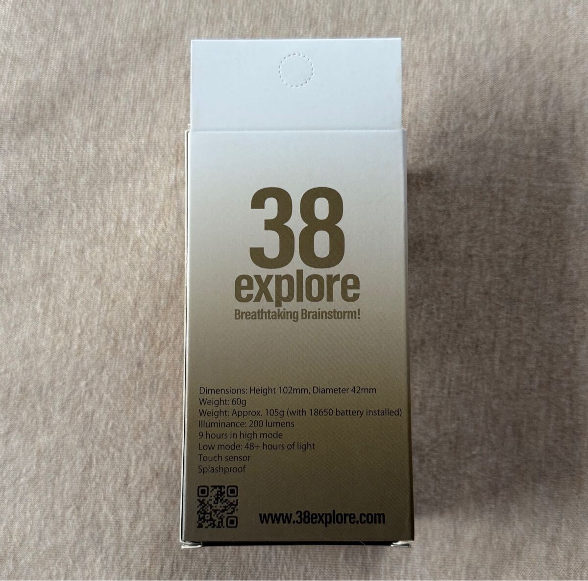 38explorer × NORAs Noras 38Explore 38 Lights Miyabi Winter White 38Kt Outdoor