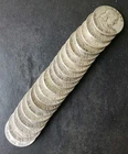 Lot of 20 50c Franklin Silver Half Dollars