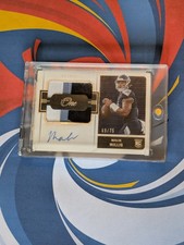 2022 Panini One - Rookie Dual Patch Autographs Malik Willis #48 Bronze
