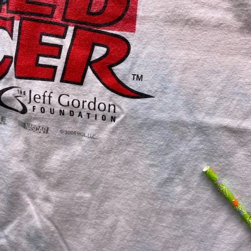 Maglietta vintage Y2K Jeff Gordon Speed Racer 24 da uomo XL Chase Nascar bicolore - Foto 10 di 15