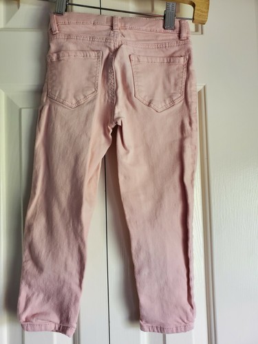 Oshkosh B'gosh Girls Pink Stretch Jeans Size 4 - Picture 3 of 4