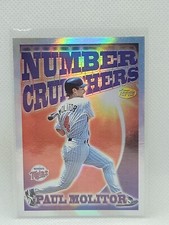Paul Molitor 1997 Topps Baseball Seasons Best Number Crunchers #SB4 NrMt