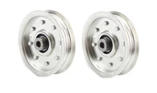 2-Pack Deck Idler Pulley  756-0627 ,756-0365 fit MTD White / Troy-bilt Cub Cadet