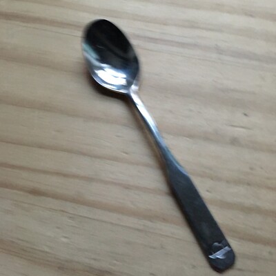 Vintage 1970s Baby Spoon by KAL Daelim Korea Stainless Steel 5''L x1''W
