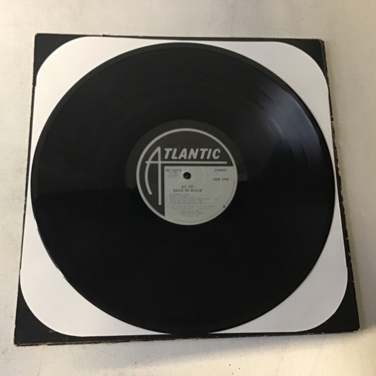 AC/DC Lp Back In Black 1980 V. G+ Original Press | eBay