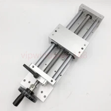300mm Linear Cross Sliding Table 12" Linear Rail Slide Module Stage Actuator CNC