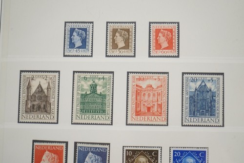 NETHERLANDS 1940s-1970s COLLECTION OF 550+ STAMPS ALL MINT IN LIGHTHOUSE ALBUM - Picture 7 of 24