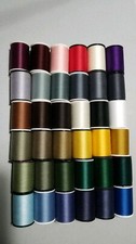 LOT/36-Spools A E HARMONY Mercerized Cotton Sewing Thread Size0/3Cord/400 yards