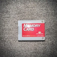 Memory Card Performance Brand for Nintendo 64 N64 Memory Pak P-302W FREE S/H