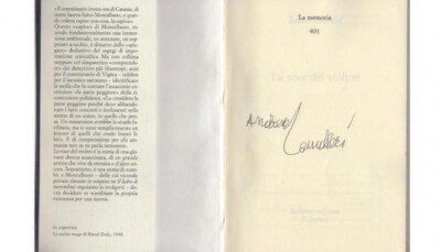 Buch ''Die Stimme der Violine'' von Andrea Camilleri