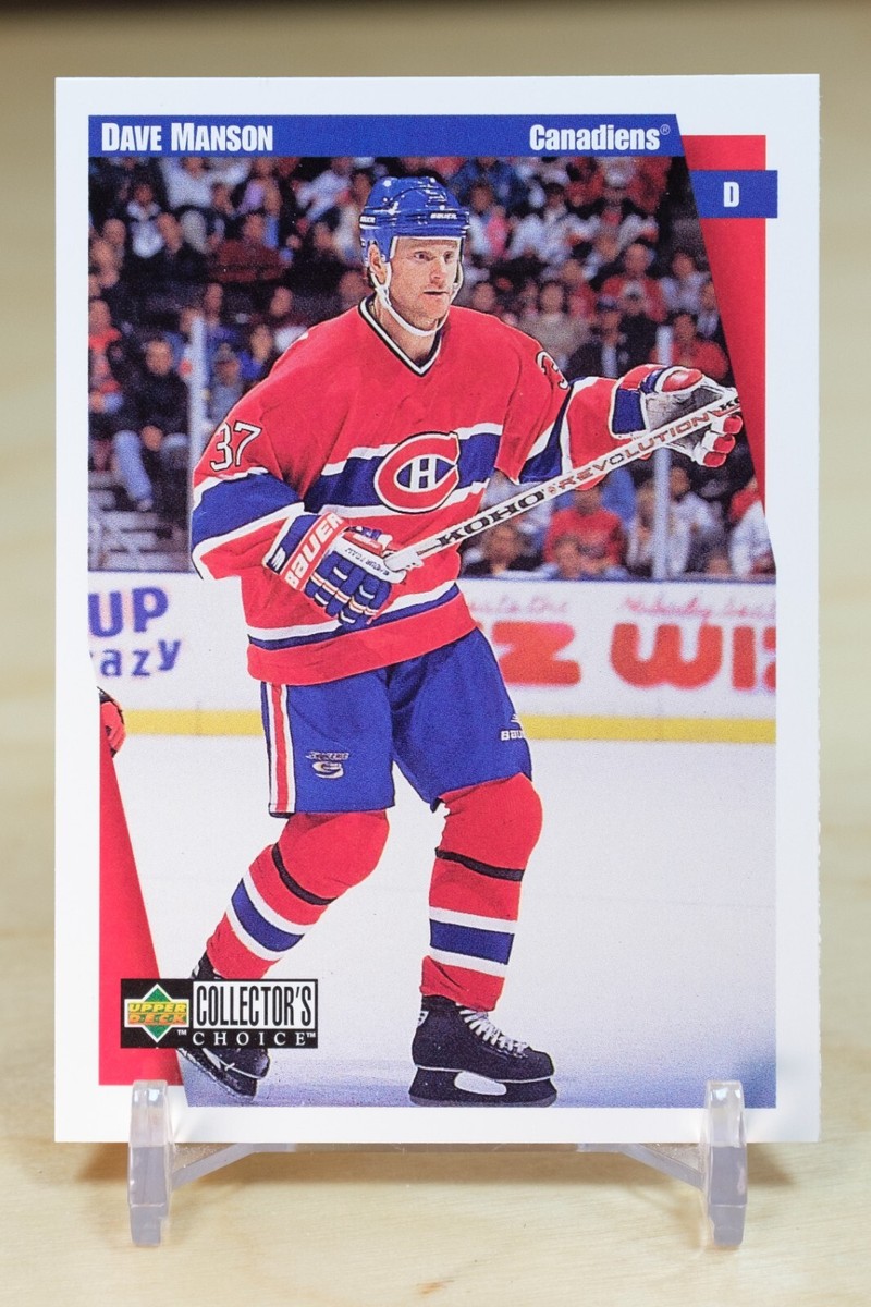 1997-98 UD Collector's Choice Base #136 Dave Manson - Montreal