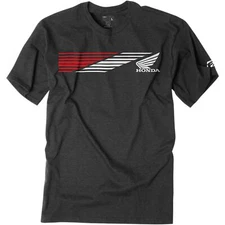 Factory Effex Honda Speed T-Shirt - Heather Charcoal - XL 19-87306
