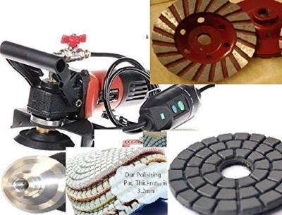Wet Polisher 65 Polish Pad Grinding wheel stone concrete granite marble floor