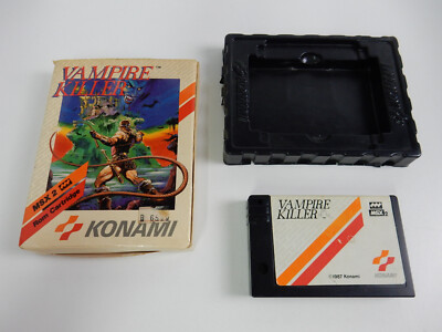 Vampire Killer für MSX 2 - Cartridge in OVP