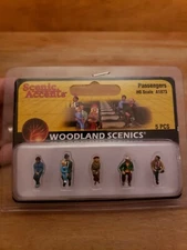 HO Scale Woodland Scenics Passengers Set #A1873 NEW SEALED