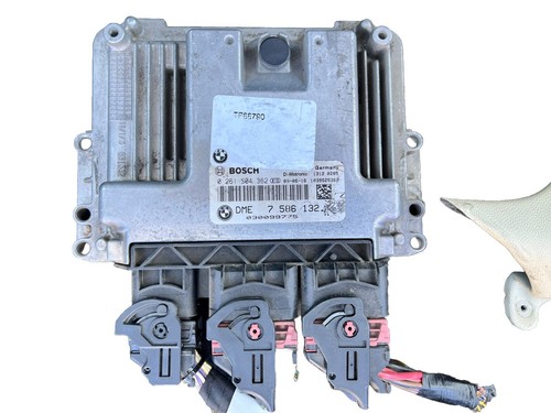 2008 Mini Cooper S Engine DME KIT 7586132 CAS3 IMMOBILIZER & 3 REMOTE CONTROL - Picture 3 of 8
