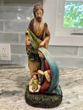 Holy Family Figurine Nativity Roman Inc Vintage