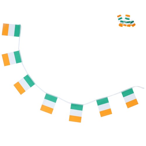 Ireland String Flag Pennant Banner Irish Flags Bunting Banner Patrick's Day - Picture 6 of 12